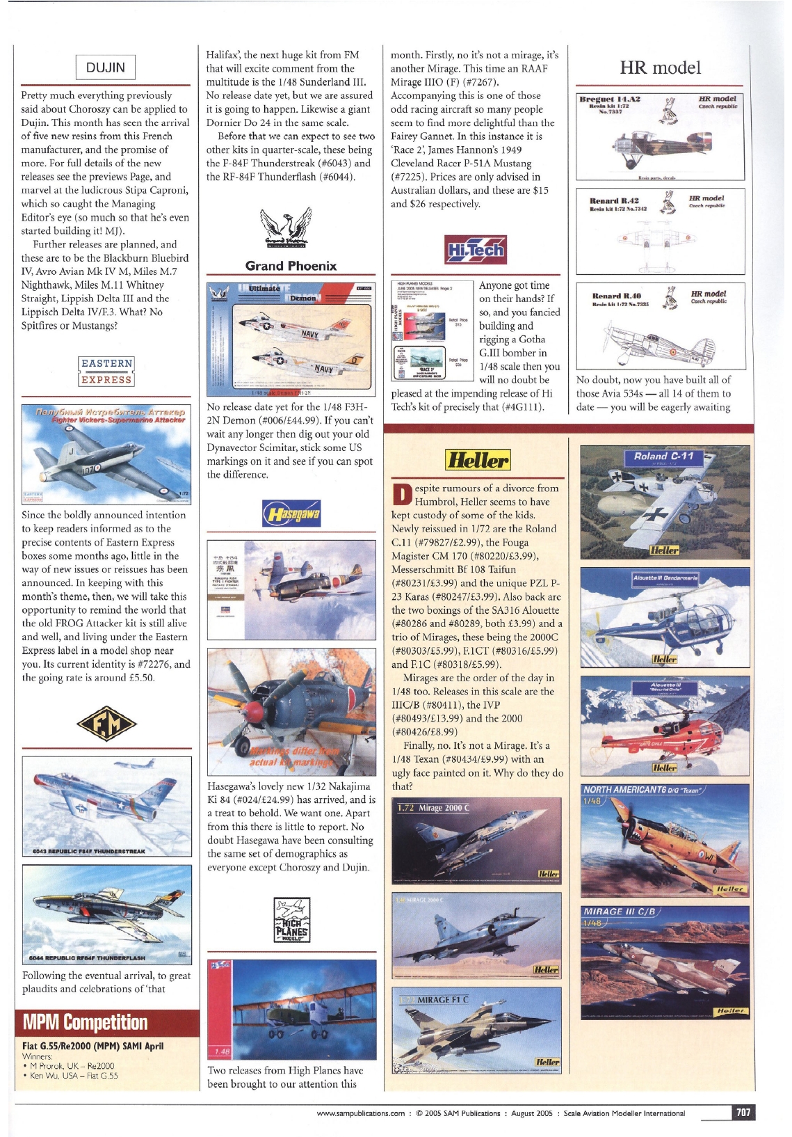 Scale Aviation Modeller International 2005-08